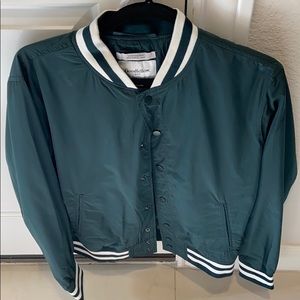 Green Bomber Jacket!  Size M